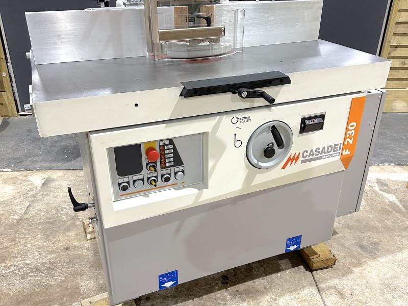 New SCM Casadei F230 Spindle moulder.