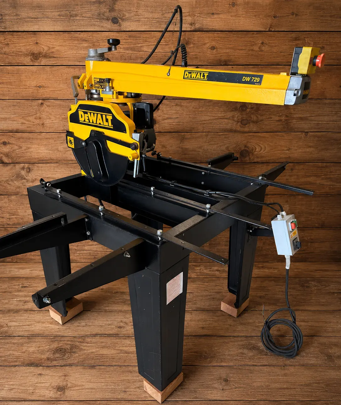 Used Dewalt DW729 radial arm crosscut saw for sale