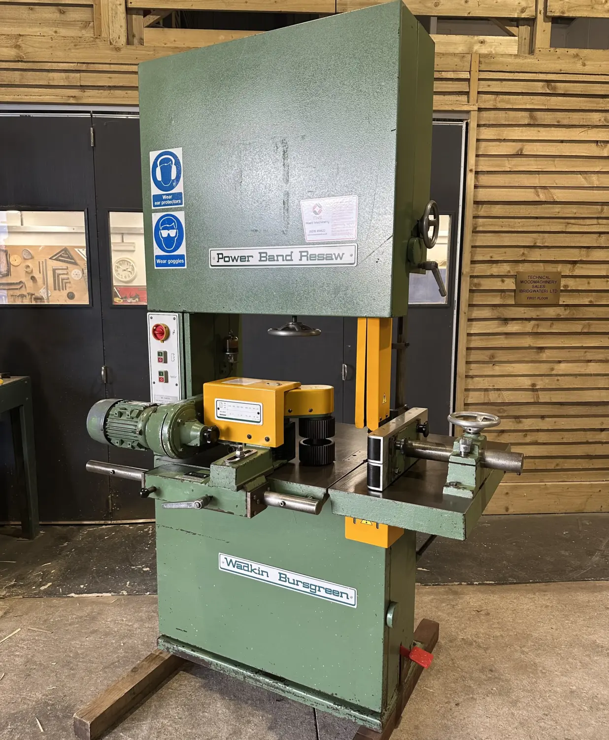 Pre-owned Wadkin PBR HD Band Resaw for sale
